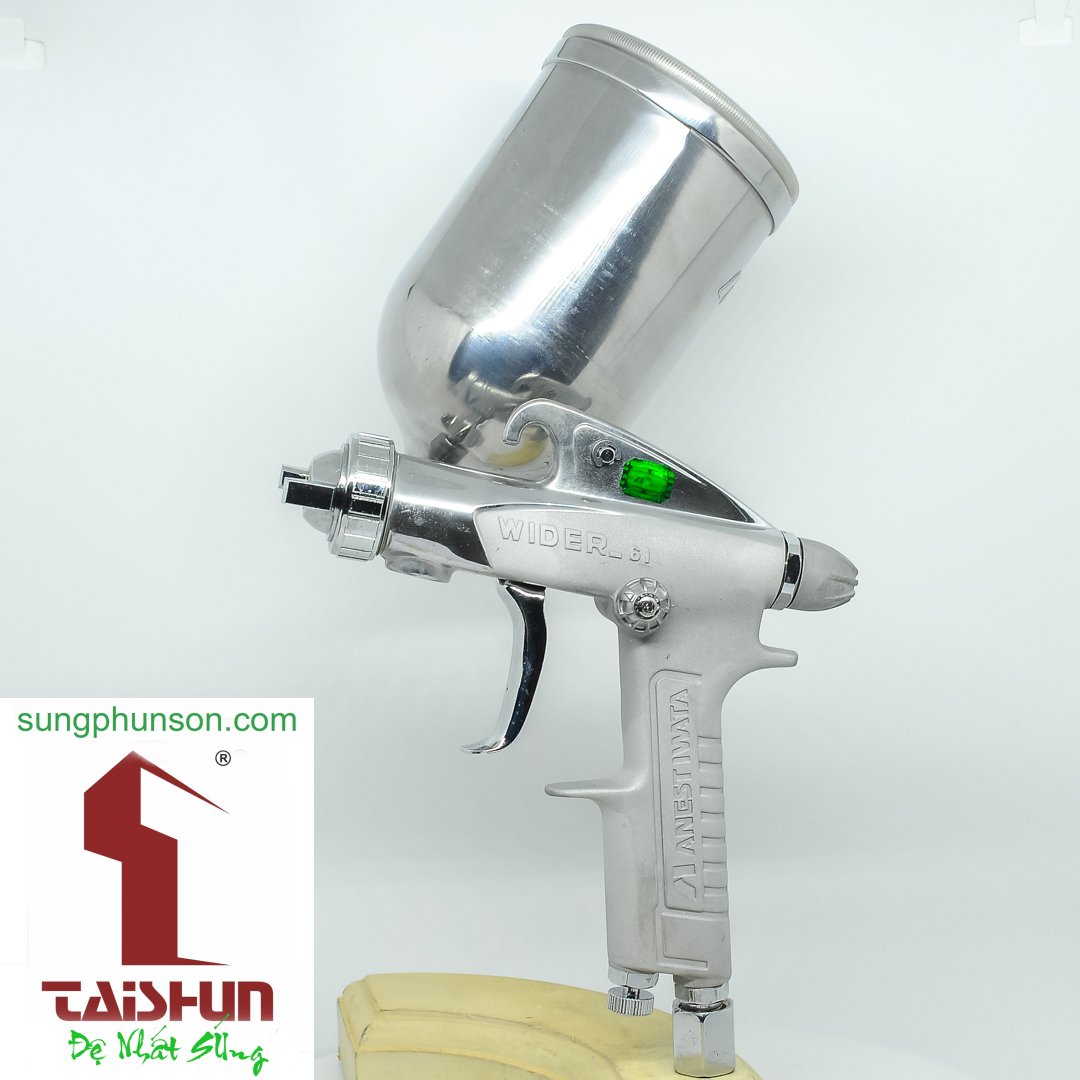 Súng phun Anest Iwata seri W61 WIDER-61